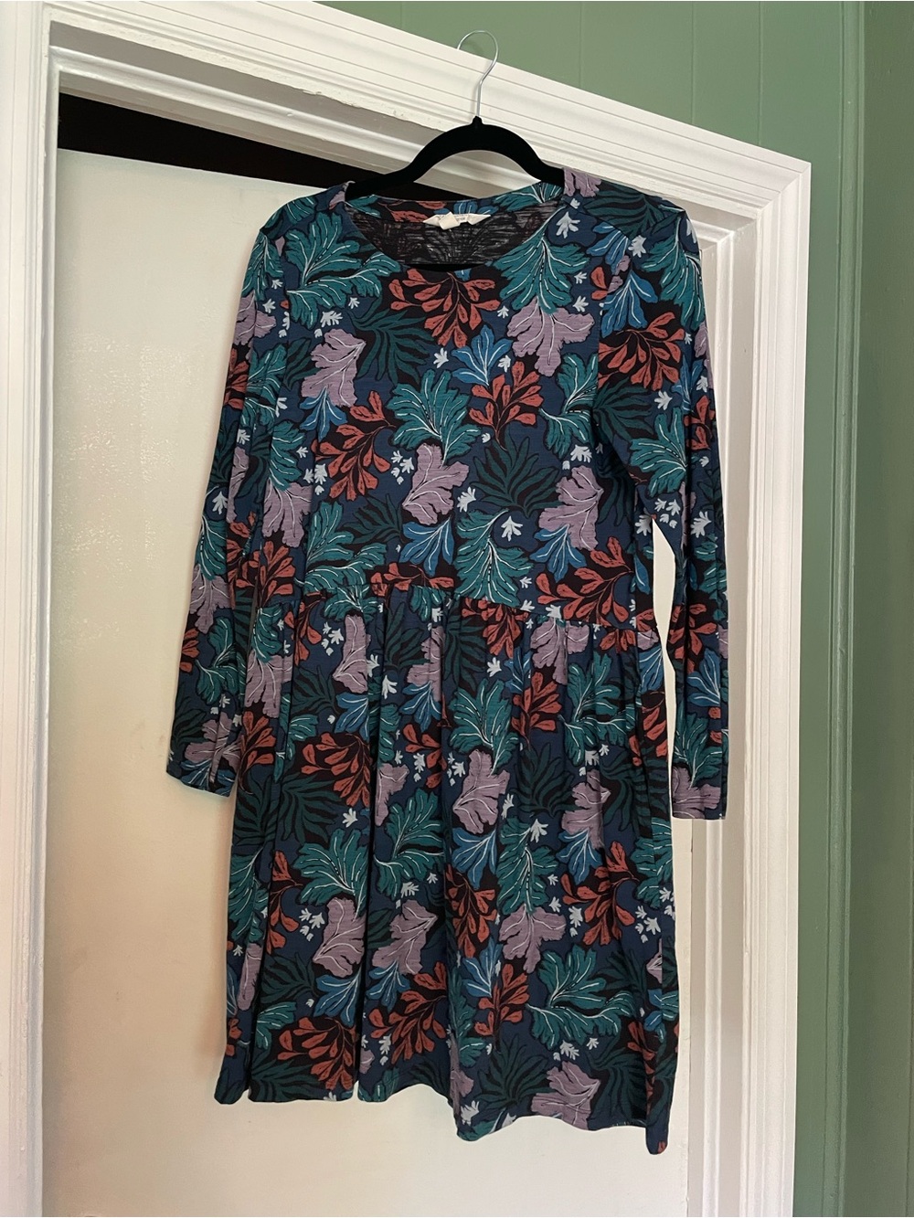 Sea Salt Cornwall 100% Organic Cotton Long-Sleeve Dress